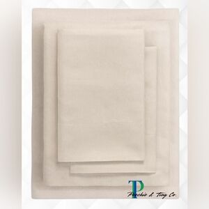 Silvon-cream color King Size Sheets